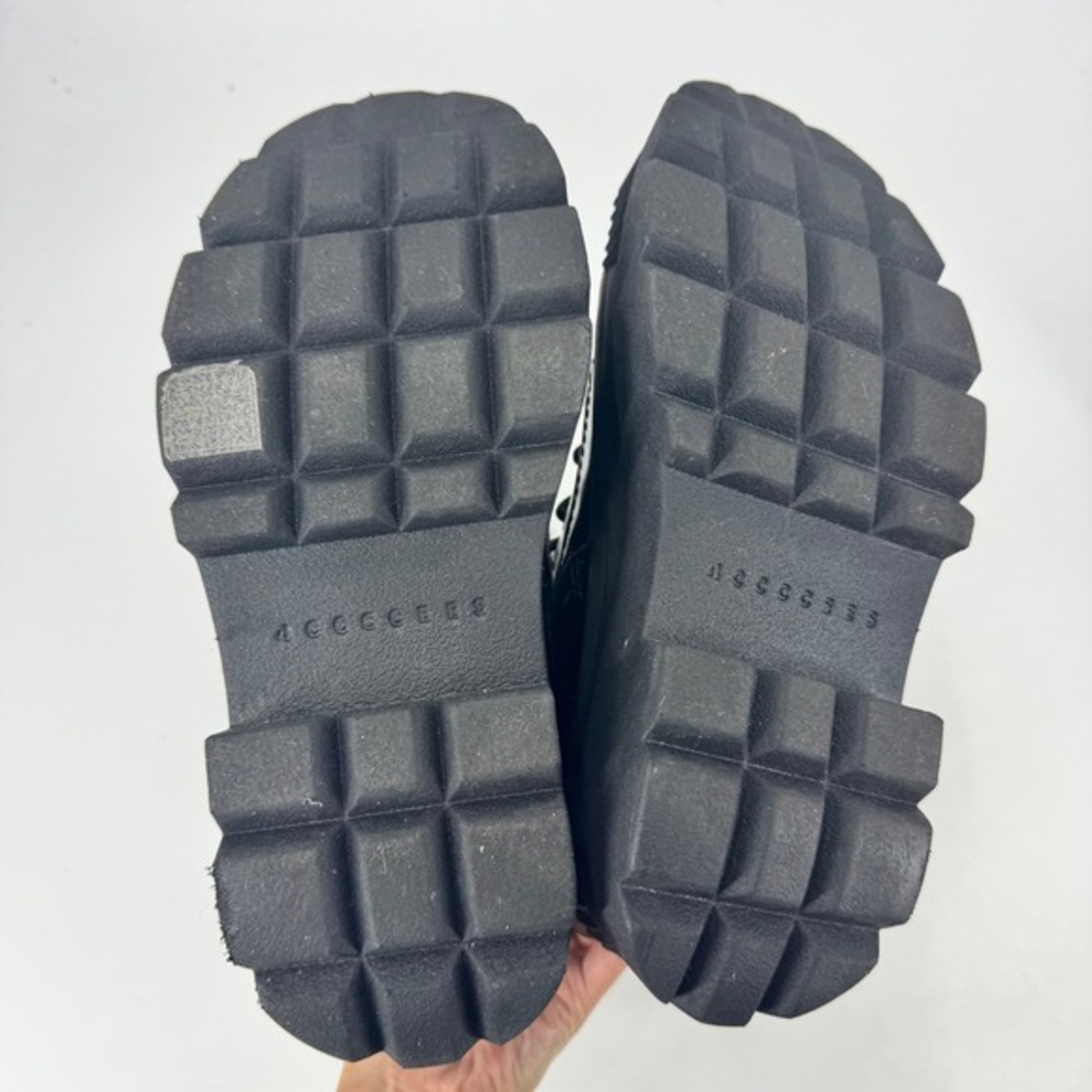 4ccccees Esker Mars Black Platform Lugsole Combat Boots Size 39 View 3